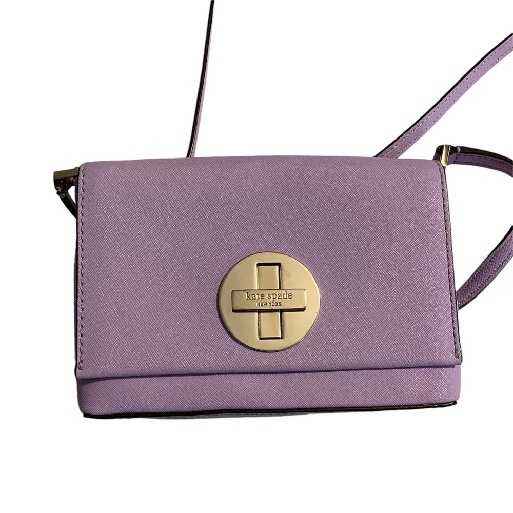 kate spade Lavender Crossbody with Gold-Tone Turnlock